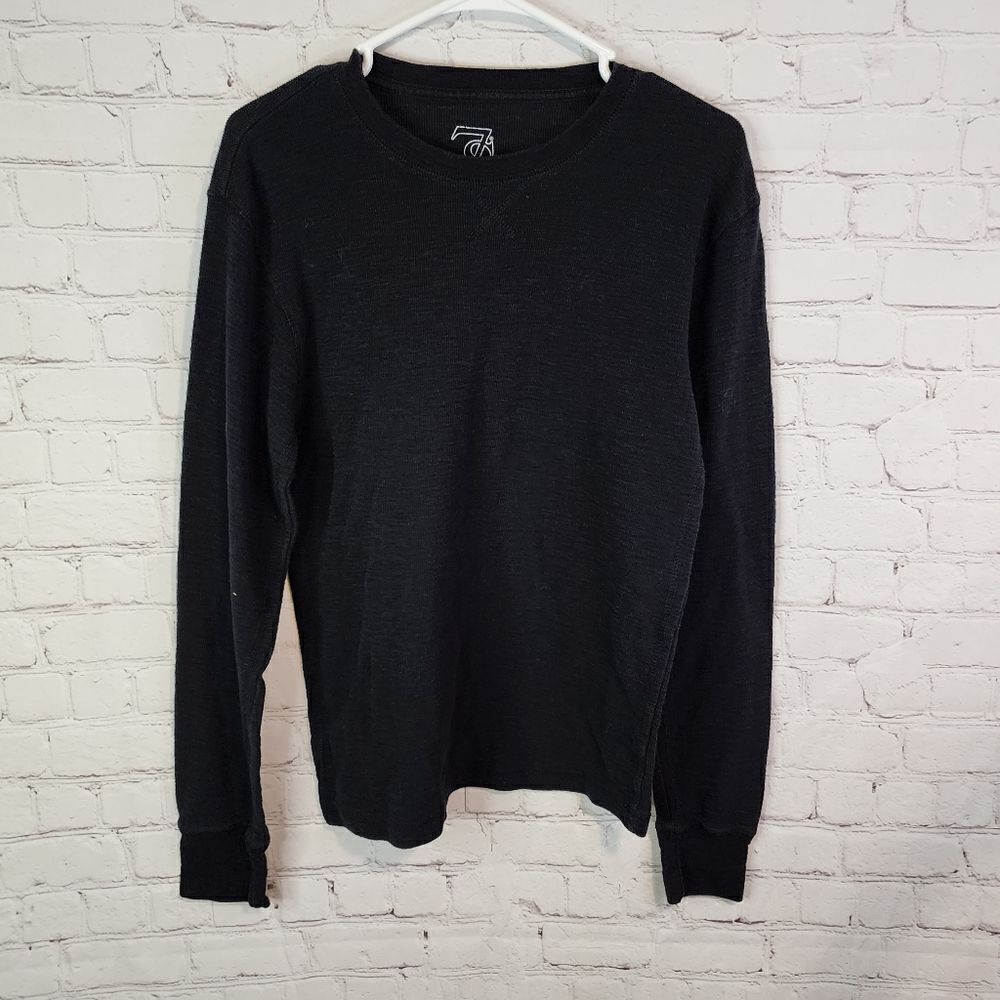 Men's Seven Souls longsleeve thermal shirt, size Medium